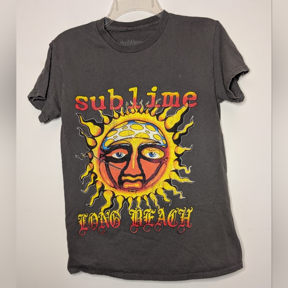 Sublime Unisex Sun Logo Long Beach Tee